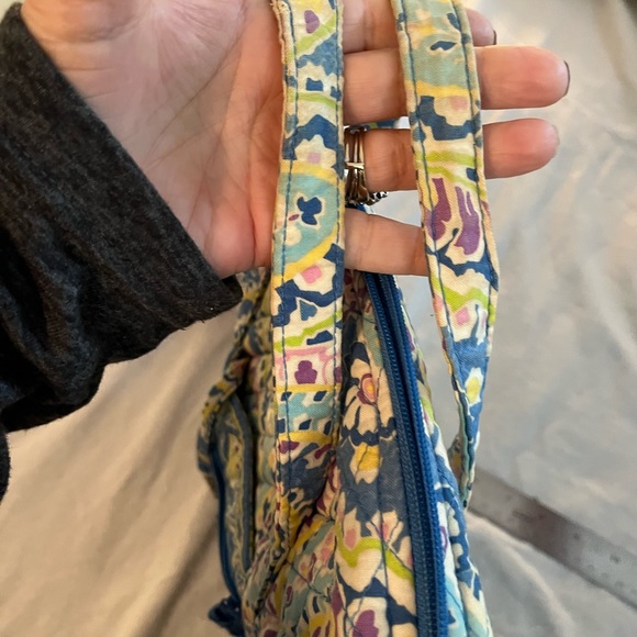 Vera Bradley computer Bag CAPRI BLUE Retired Pattern - Picture 6 of 8